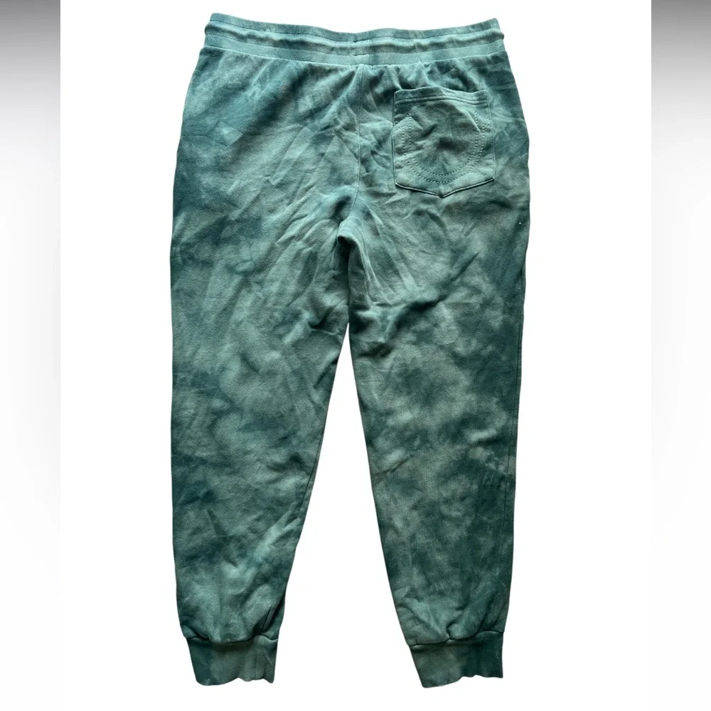 True Religion Men’s Jogger Sweatpants Green Logo XL‎